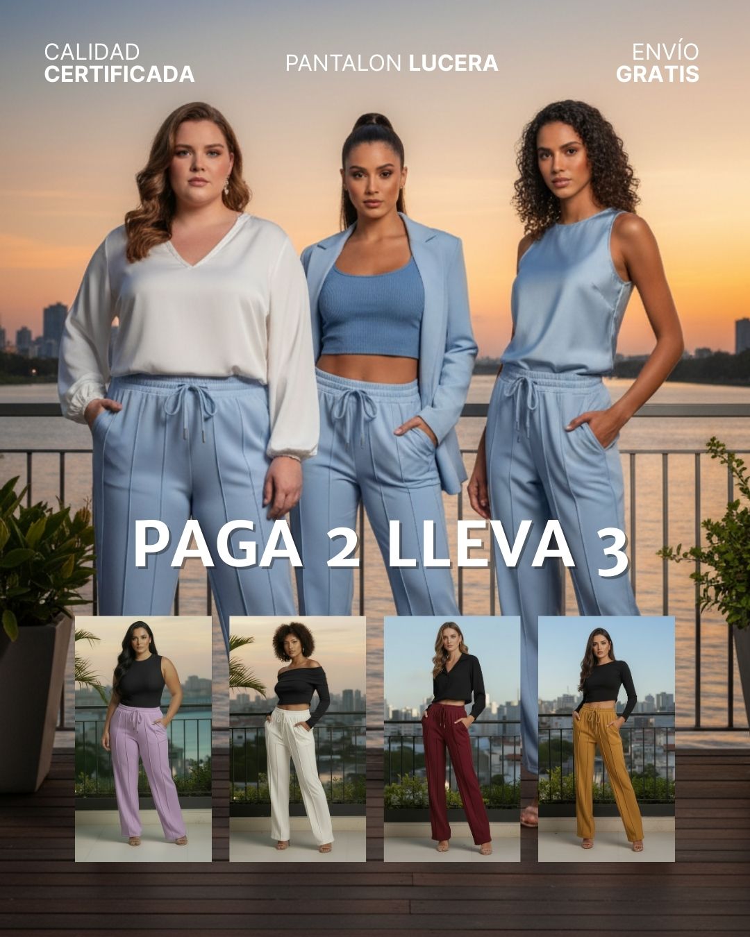 PANTALON LUCERA TIK